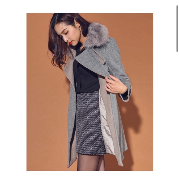 ROEM handmade TRENCH COAT, S, Grey - Picture 9 of 16